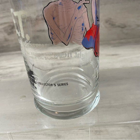 1982 ET Extra-Terrestrial Pizza Hut Glass “I'll Be Right Here” Vintage - Picture 9 of 10